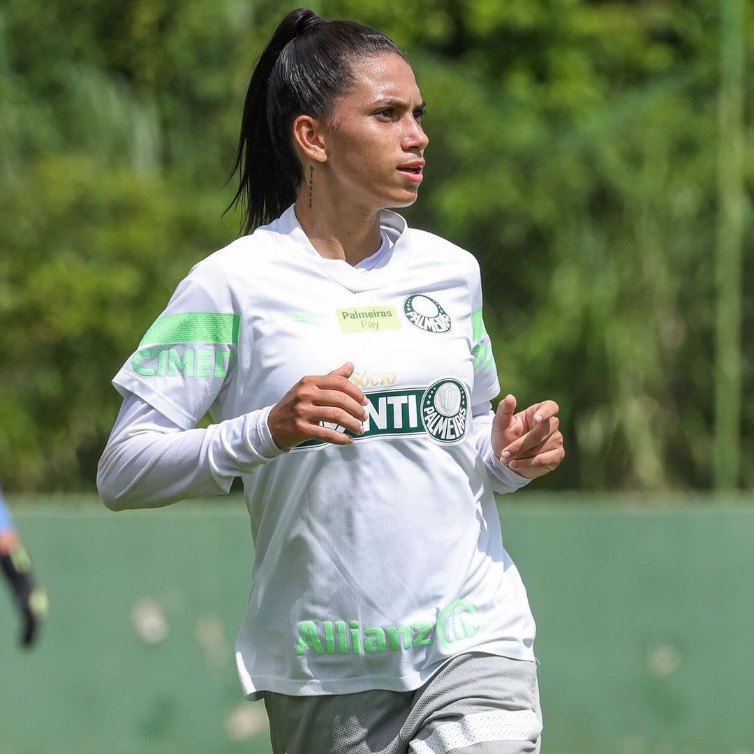 Gaby Santos, do Palmeiras, faz sua estreia pela equipe do Palmeiras pelo Brasileirão Feminino a1