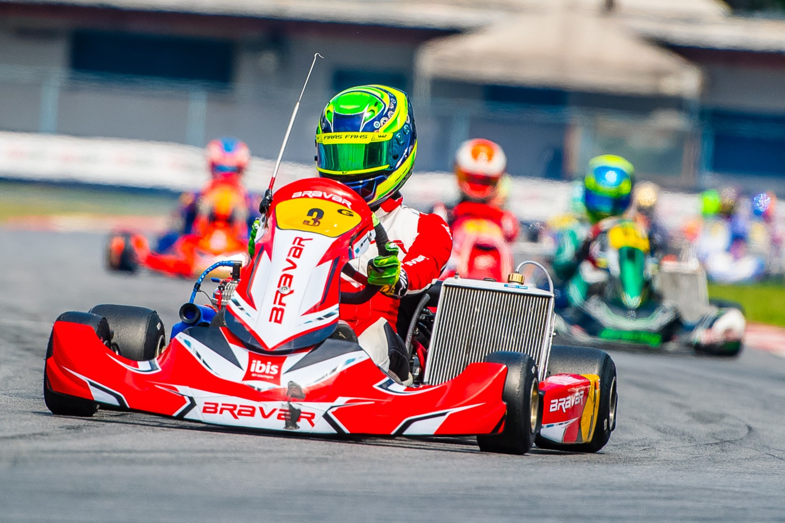 Sem sorte, Firás Fahs abandona a 3ª etapa da Copa São Paulo Light de Kart